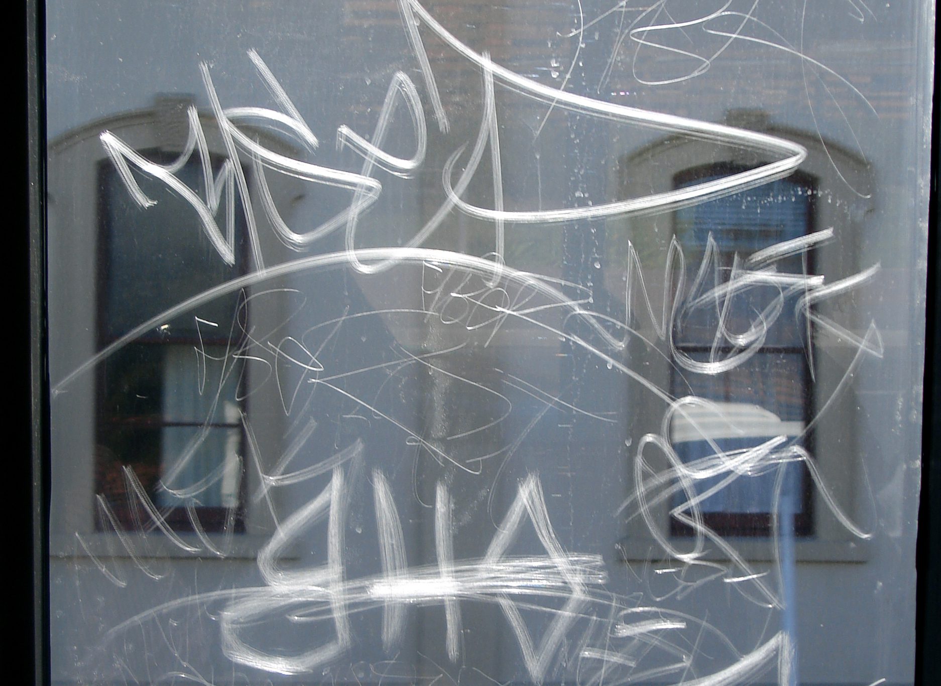 anti-graffiti-window-film-scratches Film in Nashville
