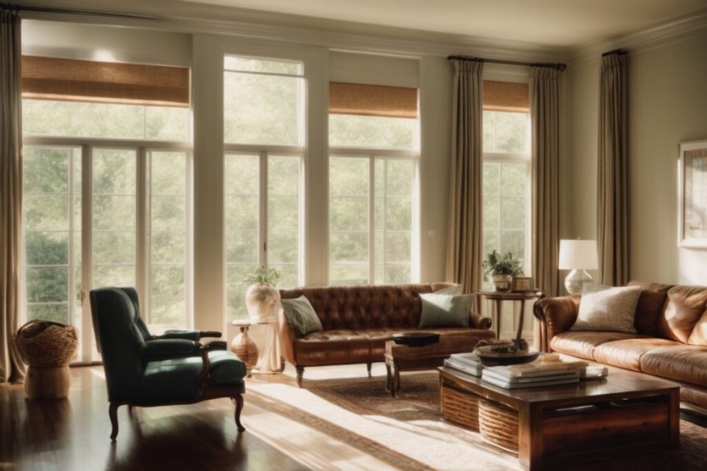 sunny Nashville home with glare-reducing window film