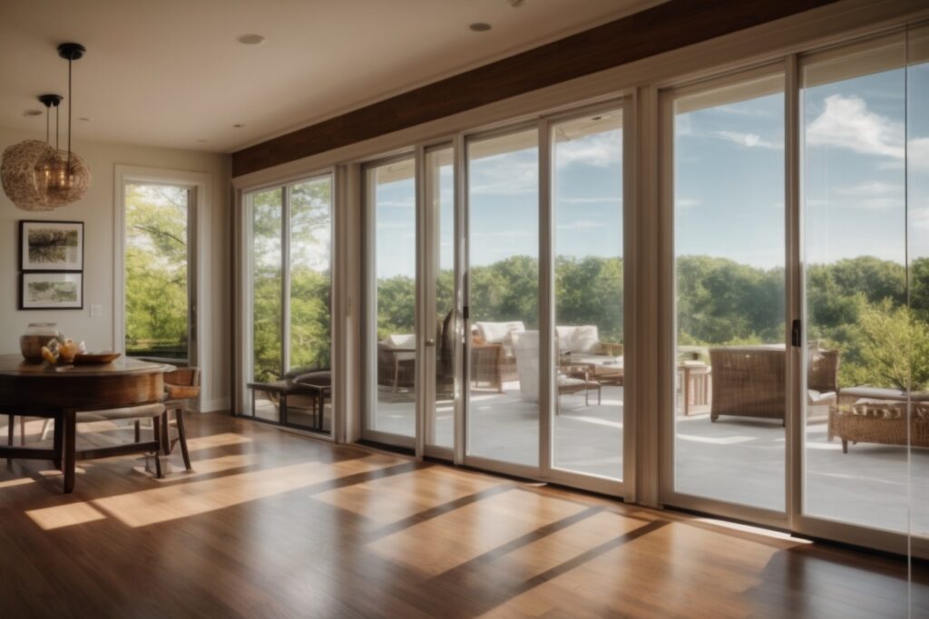 Nashville home with energy efficient window film, reducing sunlight warmth