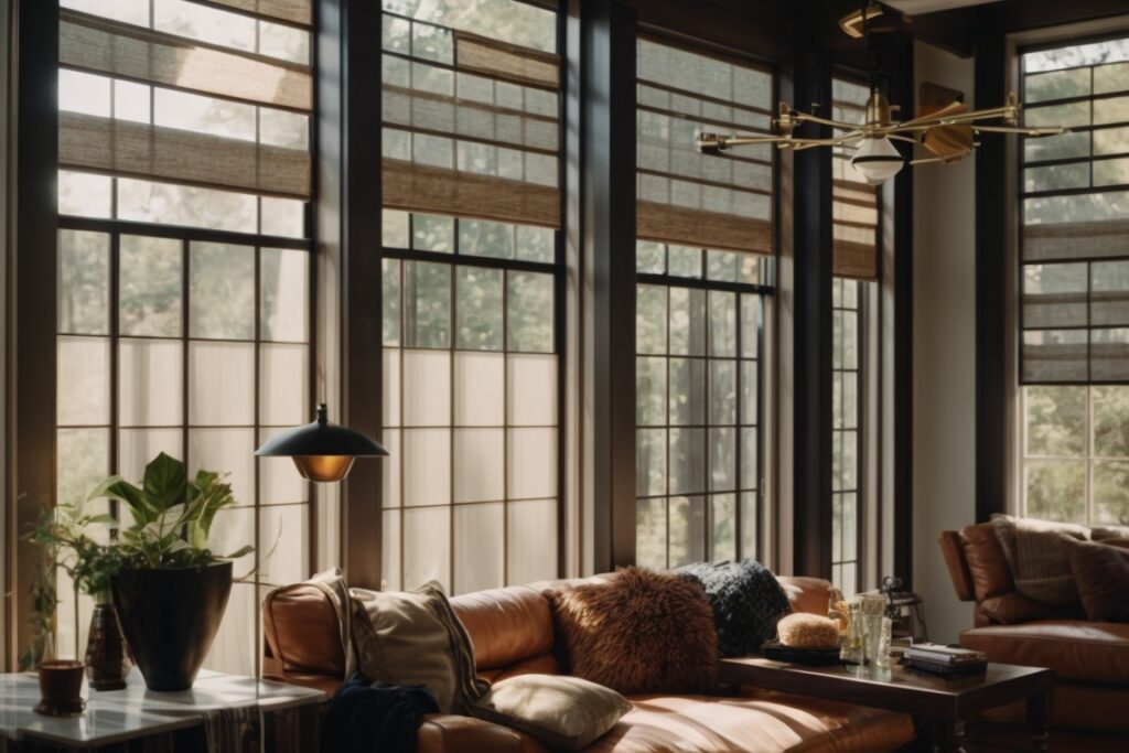 Nashville home interior with UV protection window film